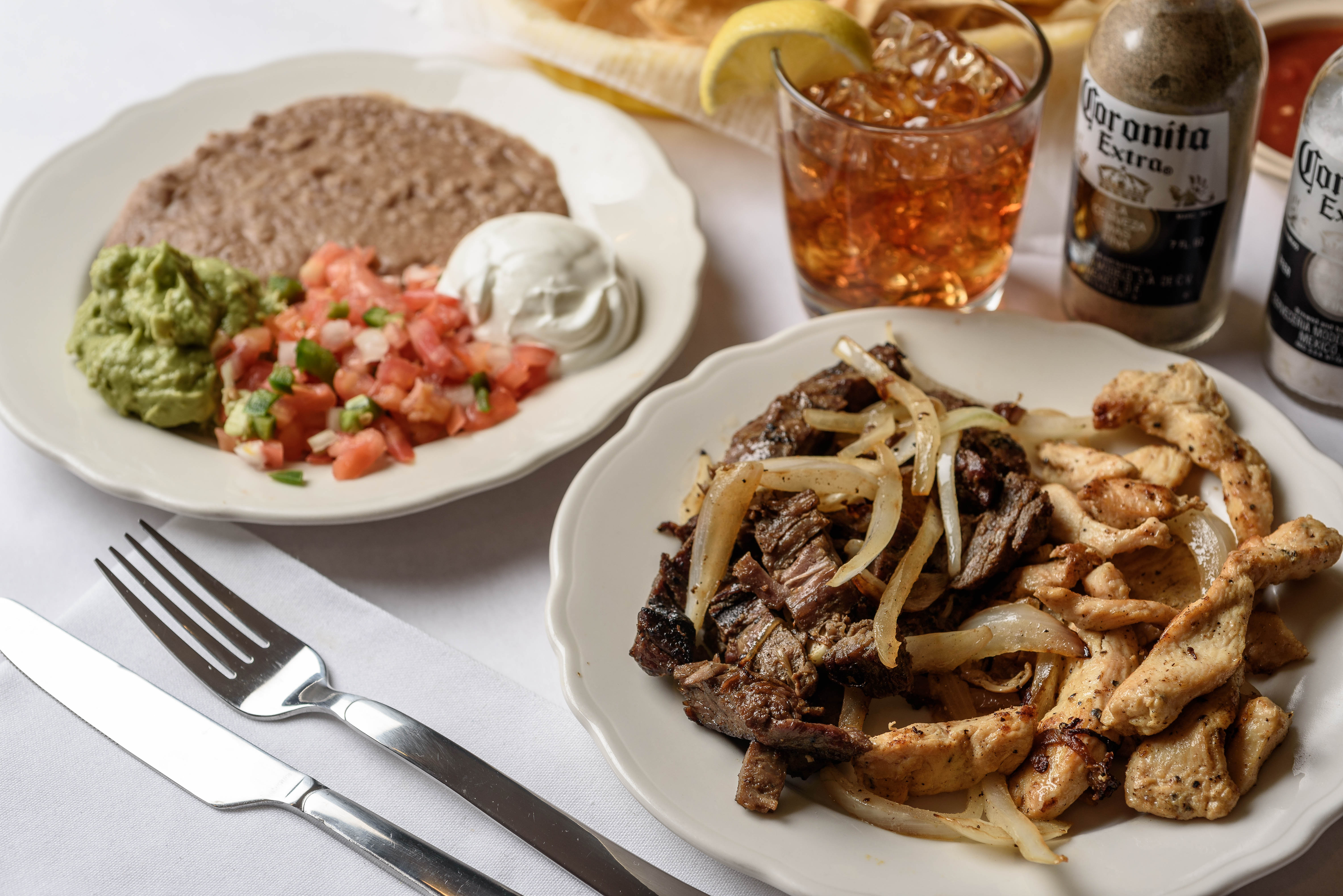 Arranged Food and Objects
