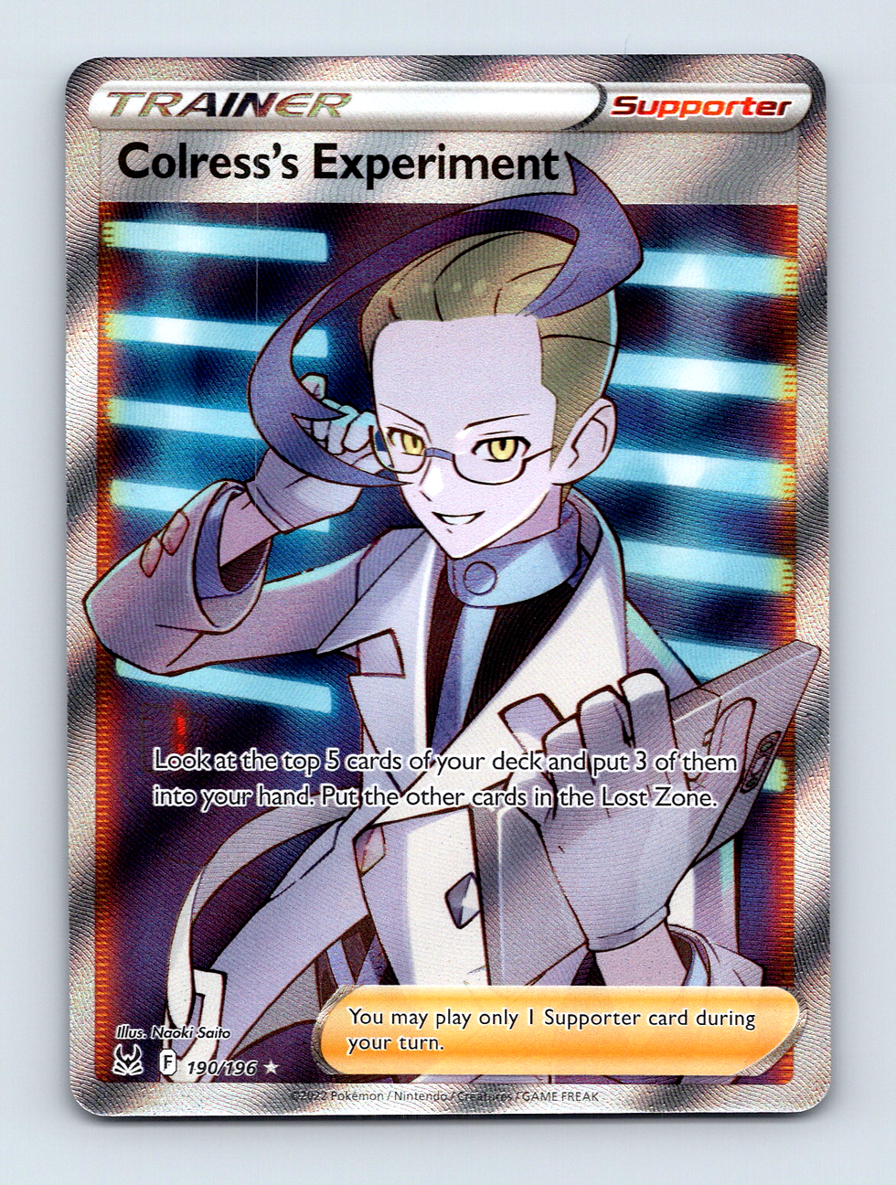 Colress's Experiment 190/196