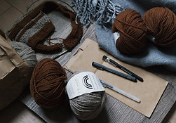 Knitting Supplies Setup