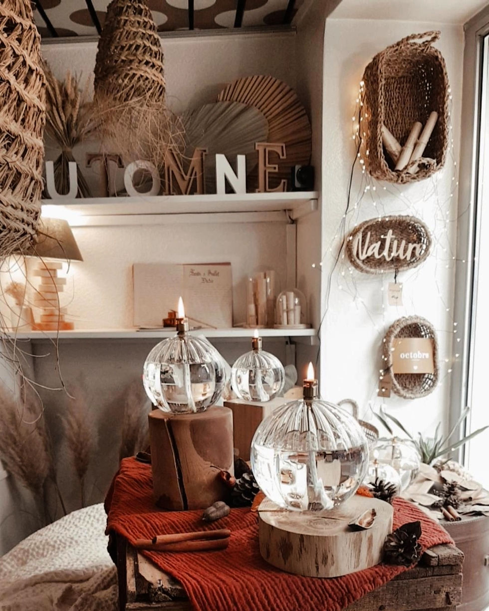 Miniature : Lampe à huile ÉLÉGANTE 