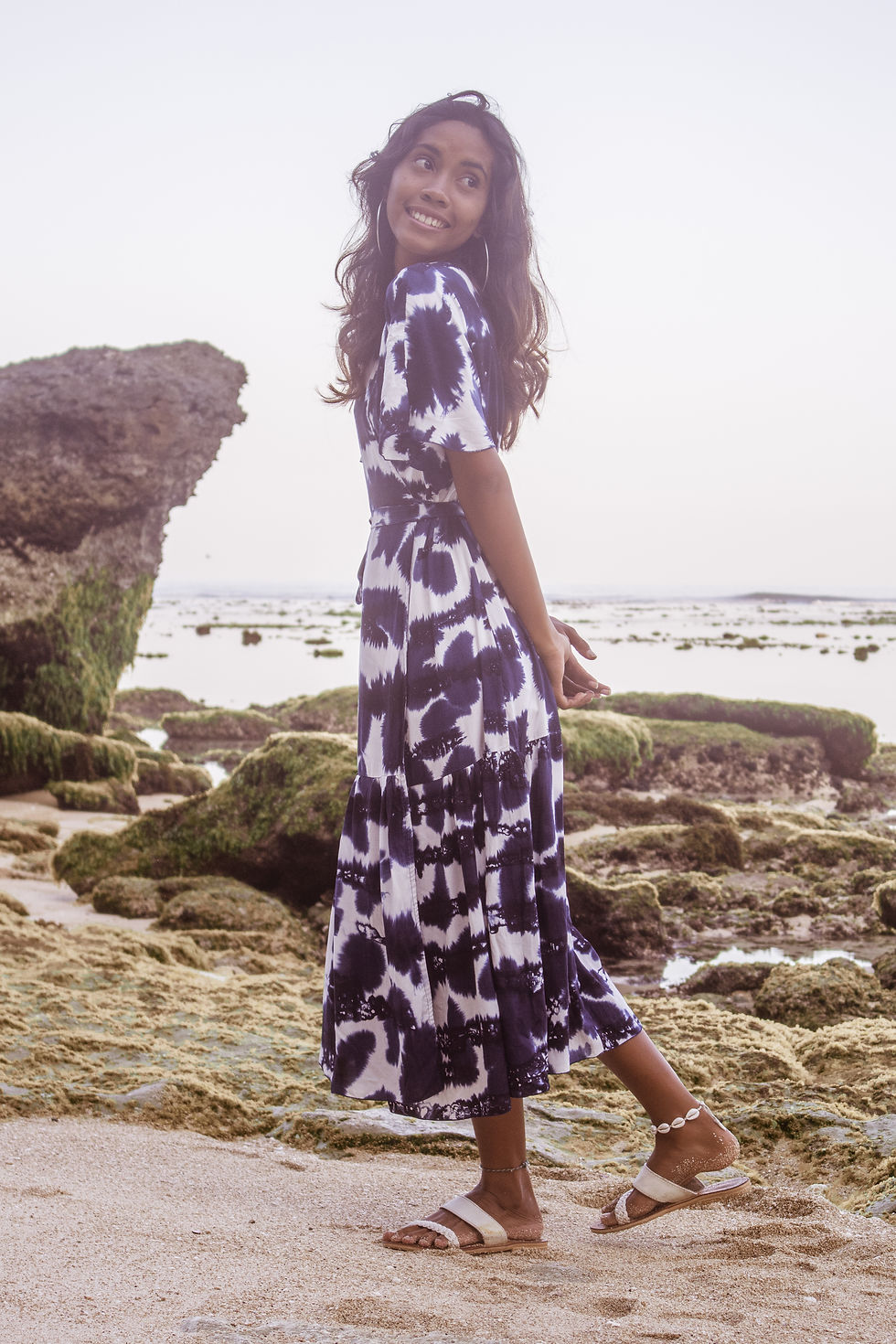 Thumbnail: Miyako wrap dress
