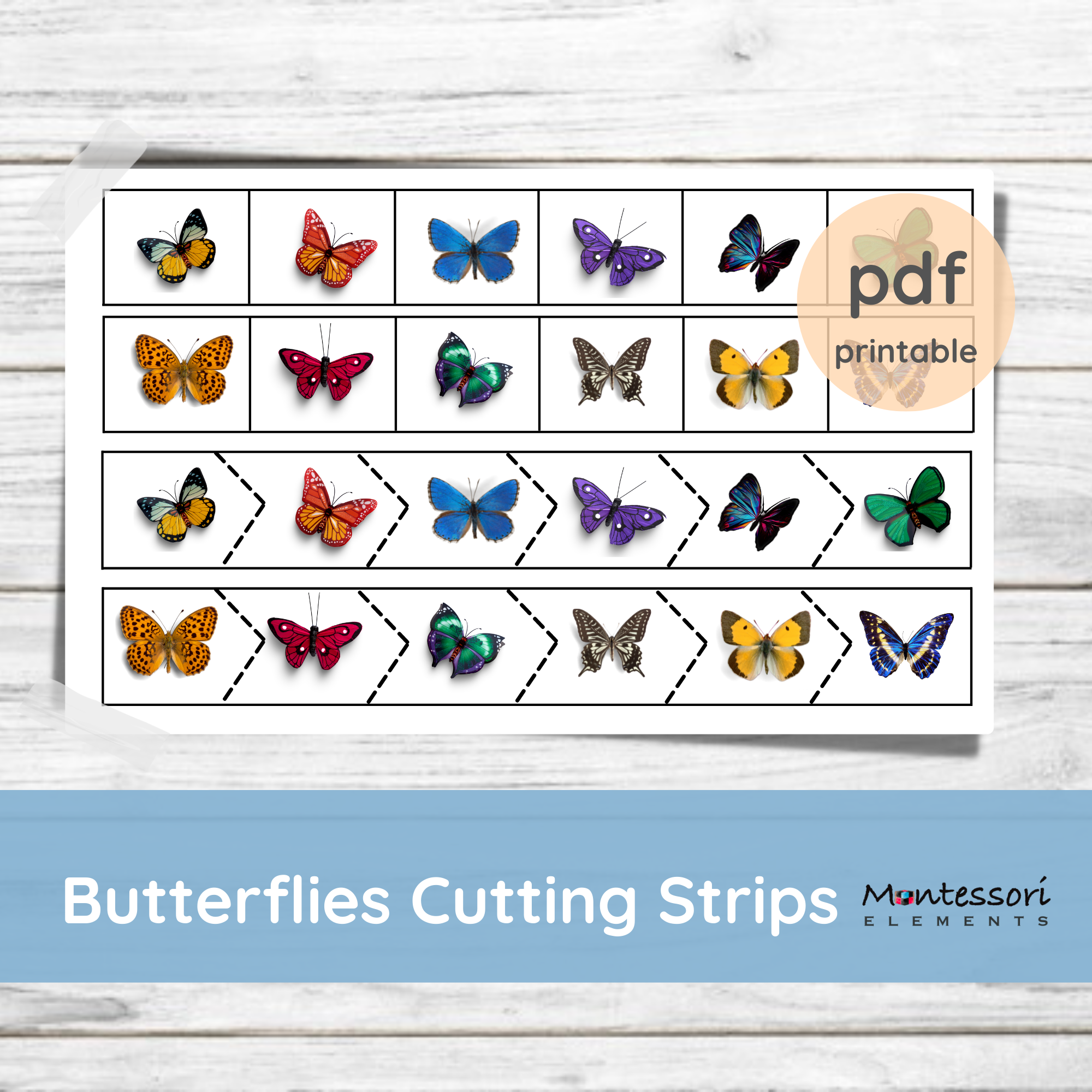 Butterfly Cutting Strips
