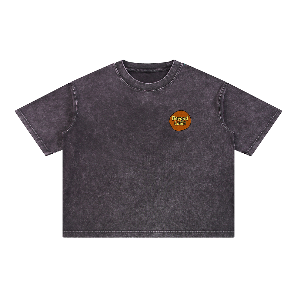 Thumbnail: Positive Pickle Co. - Mineral Wash Boxy Cotton T-Shirt
