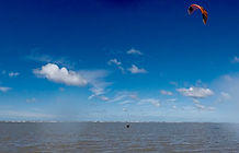 on the water