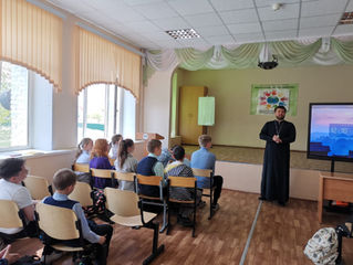 Встреча в школе №3 г. Котельники в рамках проекта «Задай вопрос священнику»