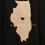 Thumbnail: Chocolate Brown State Pride Plaques