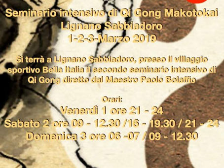 Maratona di Qi Gong Makotokai