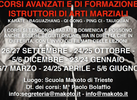 Corso avanzato per Istruttori