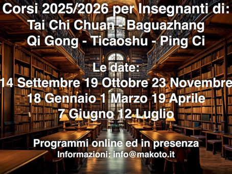 MAKOTO CORSI di NEIJIA 2025/2026