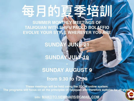 Seminario estivo di Tai Chi - 2