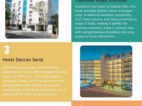 Affordable Comfort: Top 5 Budget Hotels in Hyderabad