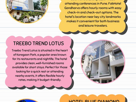 Top 5 Hourly hotels in Pune