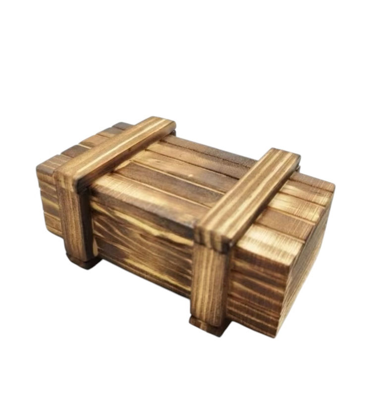 Wooden cache (secret compartment)