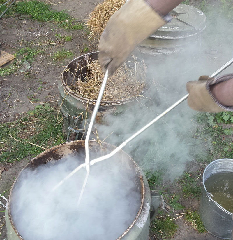 Miniaturbild: Keramik Seifenschale getöpfert / RAKU Keramik (türkis)