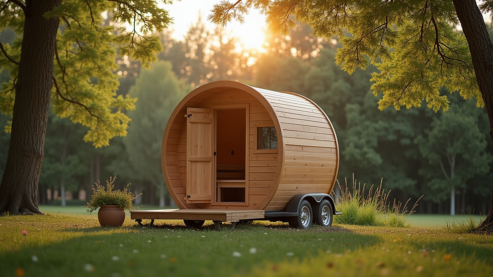 Experience Mobile Sauna Rentals in Connecticut