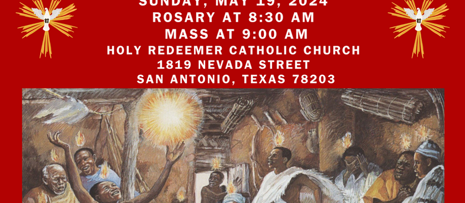 Join us for Mass this Sunday, May 19th