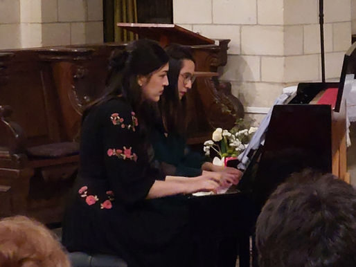 Découvertes lors du récital du DUO LEILI à Ermont le 25 avril