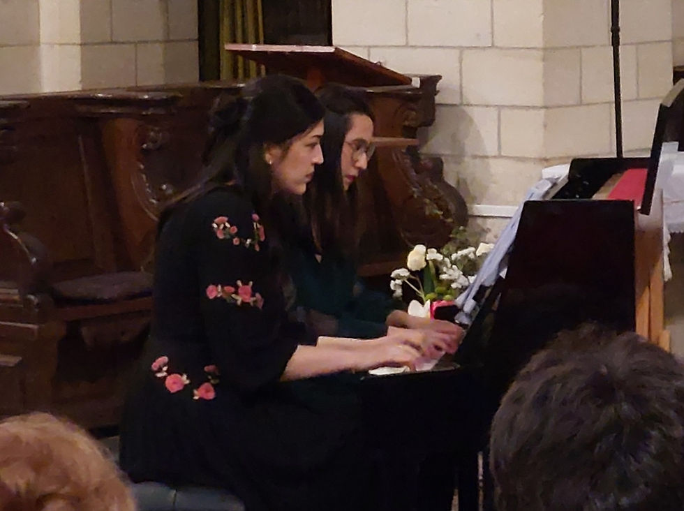Découvertes lors du récital du DUO LEILI à Ermont le 25 avril