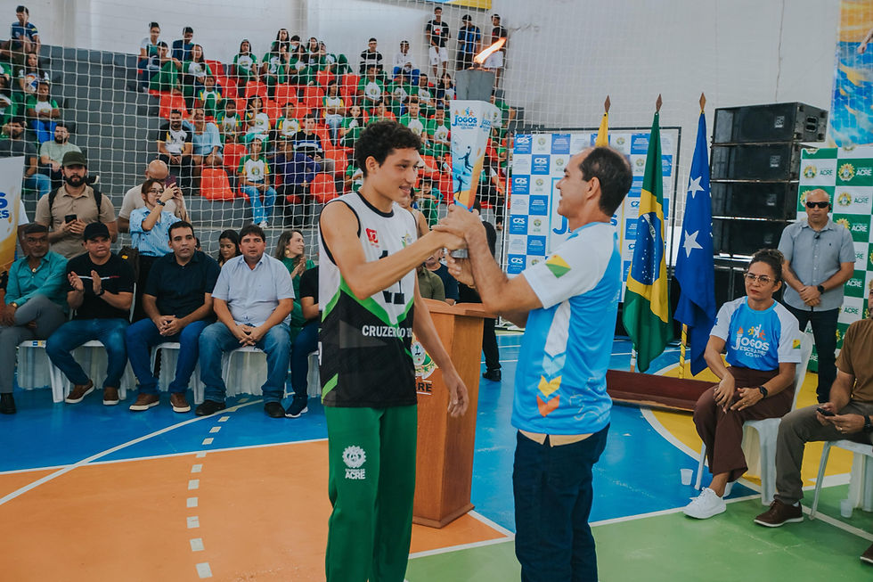 Prefeitura e Governo do Estado realizam abertura dos Jogos Escolares 2026 em Cruzeiro do Sul