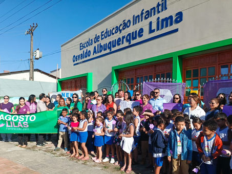 Prefeitura de Cruzeiro do Sul inicia campanha Agosto Lilás: Feminicídio Zero