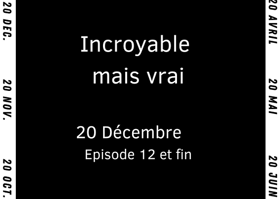 Episode 12 et fin : 20 12 2022