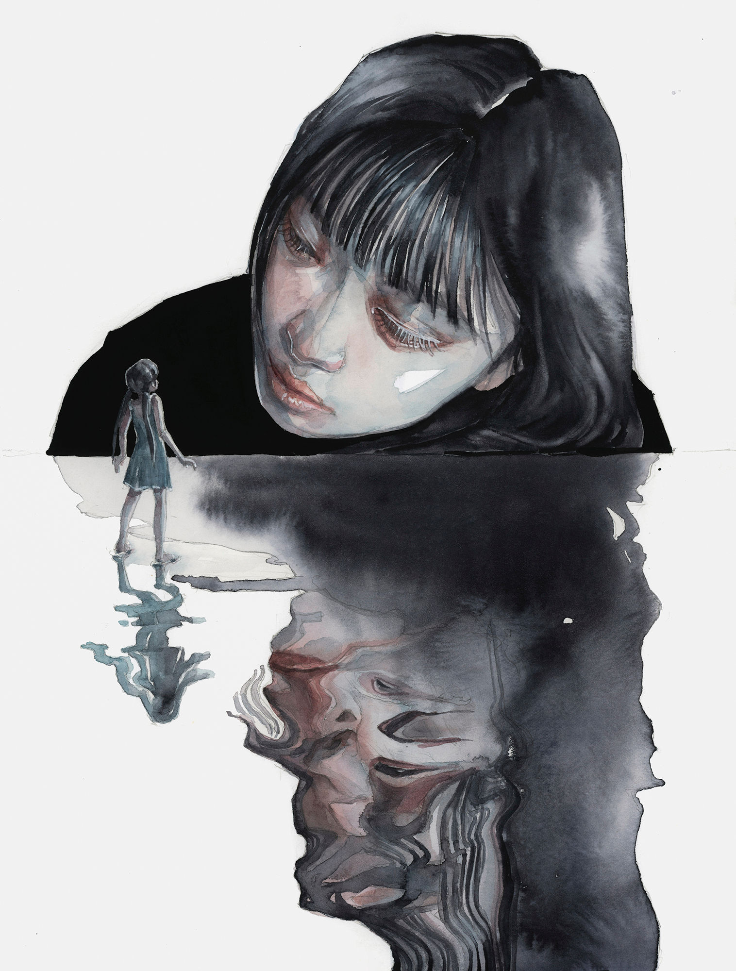 AGNES CECILE, The giant and the fairy