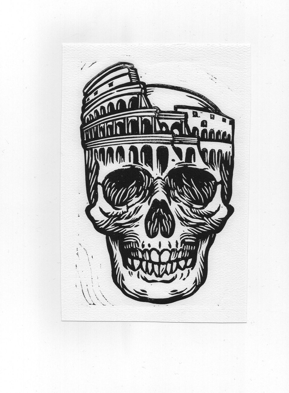 Teschio Colosseo, LUCAMALEONTE