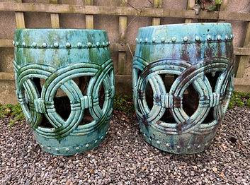Vintage Ceramic Garden Seats