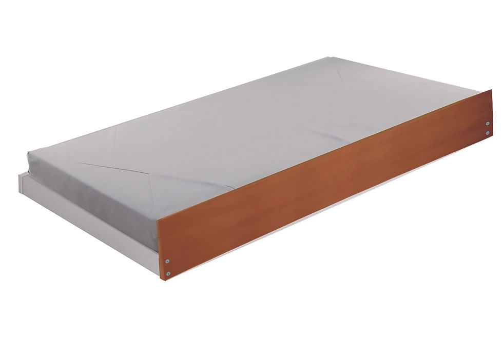 Cama Auxiliar tamanho padrão solteiro de 188x88,