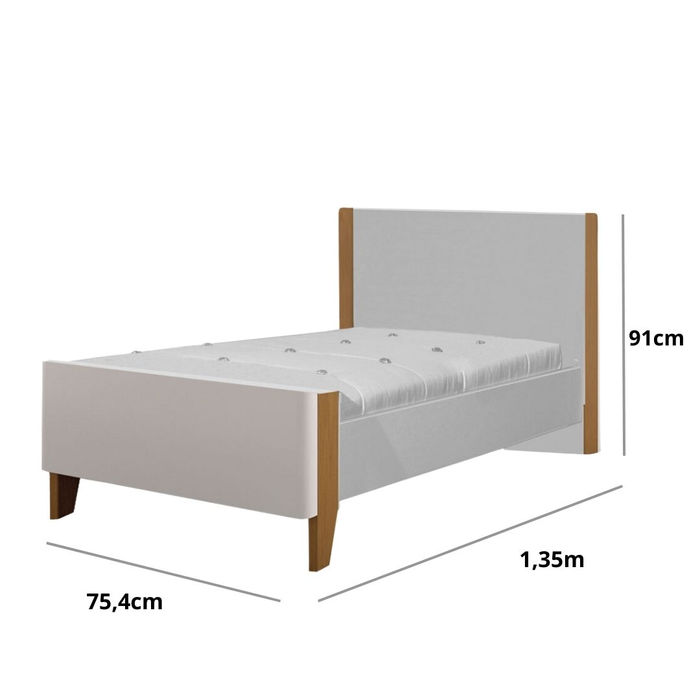 berço capri branco mini cama medidas