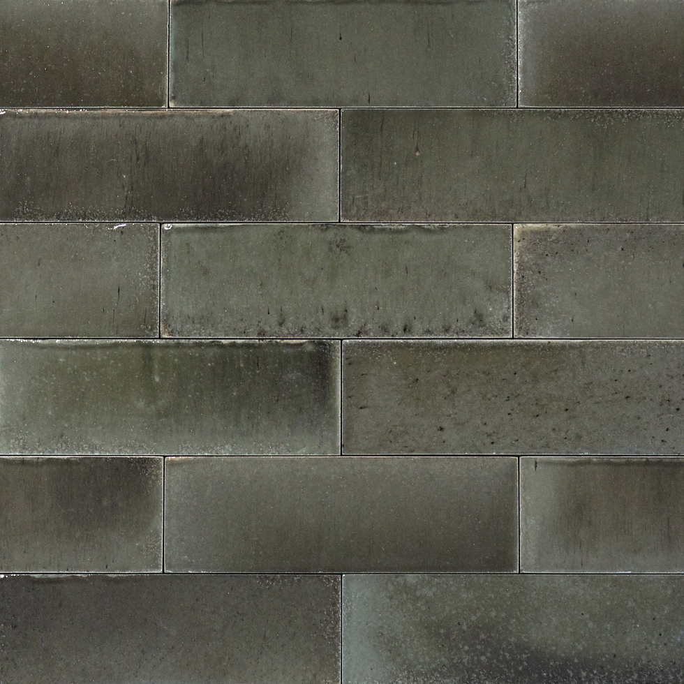 Ceramic wall tile green Zellige look daltile dallas texas