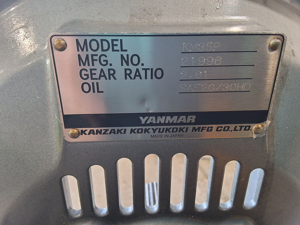 Thumbnail: Kanzaki Kokyukoki KM35P Transmission ( 2.61 Gear Ratio ) From a Yanmar 3JH40 