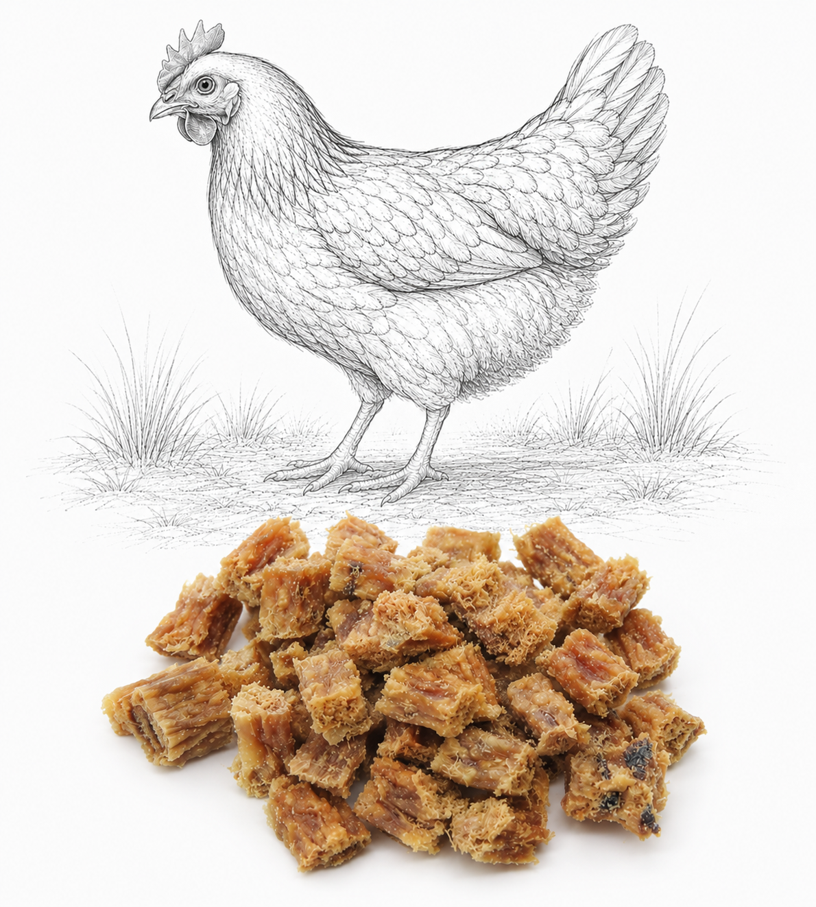 Cubes de POULET