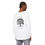 Thumbnail:  Osage Tree back, podcast logo on front, long sleeve shirt (comfort colors)
