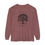 Thumbnail:  Osage Tree back, podcast logo on front, long sleeve shirt (comfort colors)
