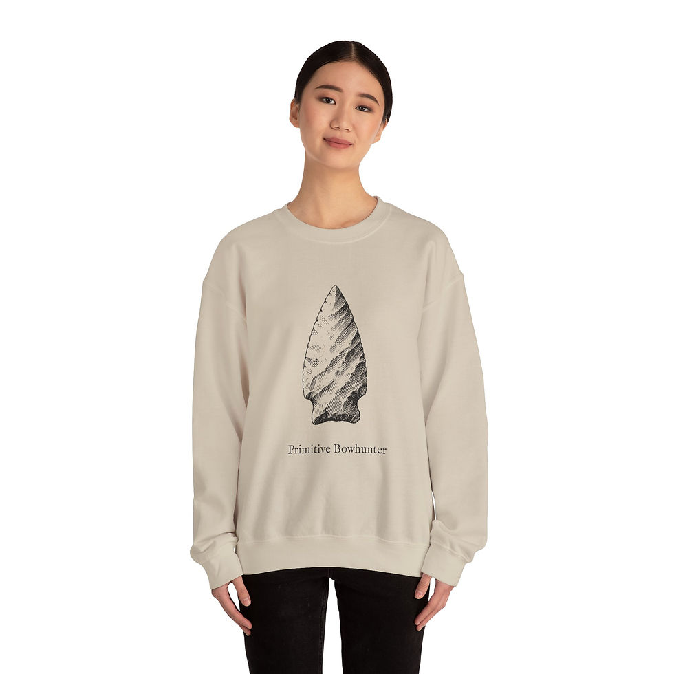 Thumbnail: Primitive Bowhunter Arrowhead Sweatshirt