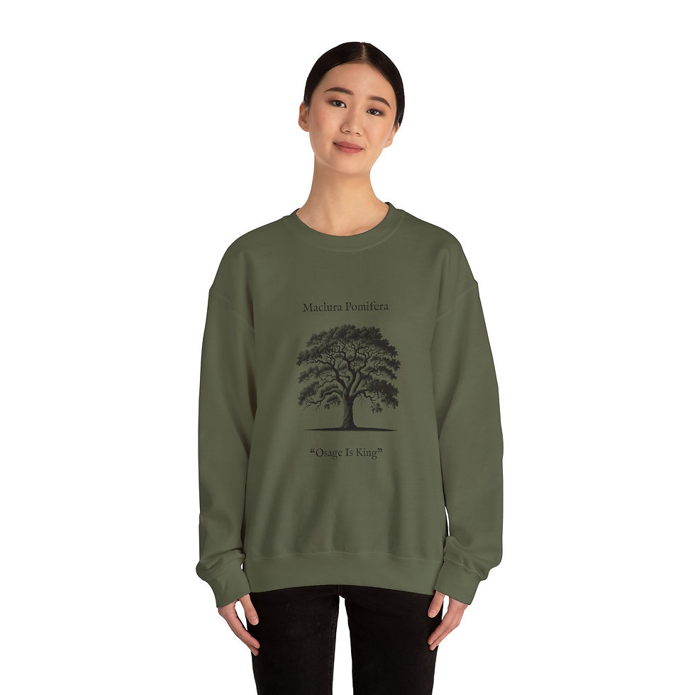 Thumbnail: Osage Is King Tree Crewneck Sweatshirt 