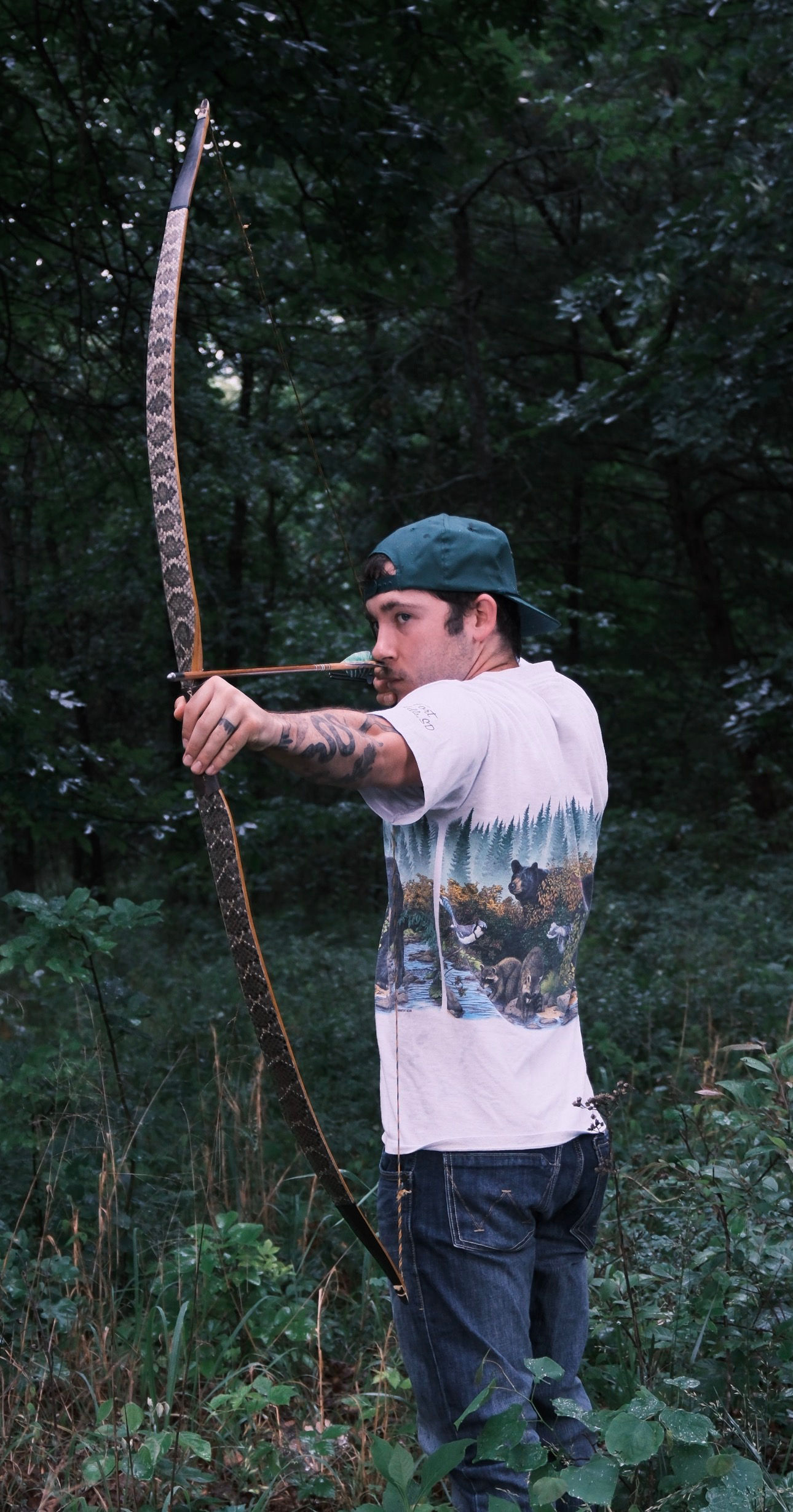 Osage orange longbow