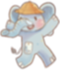 Ellie the elephant cheering