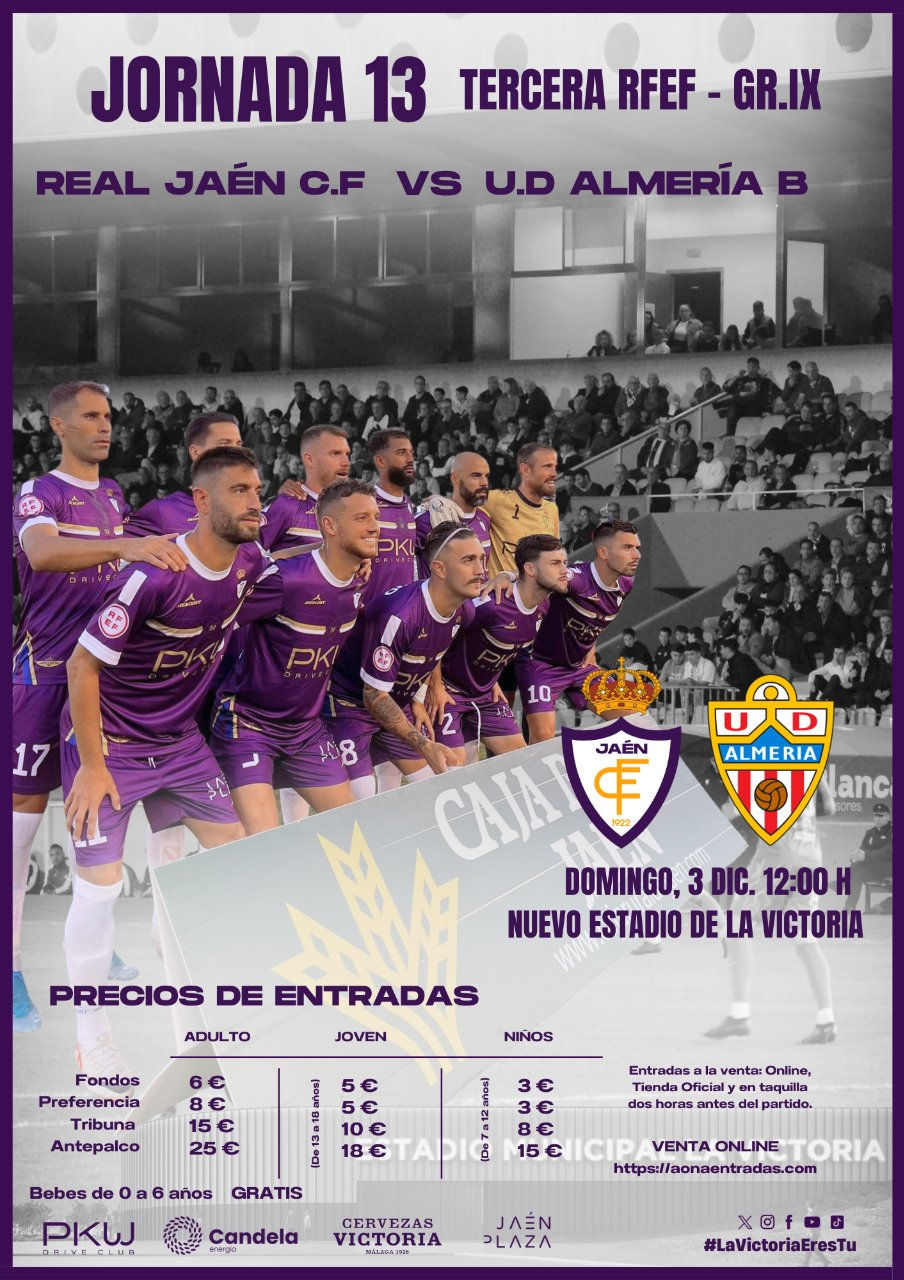 DEPORTES | Real Jaén VS UD Almería "B"