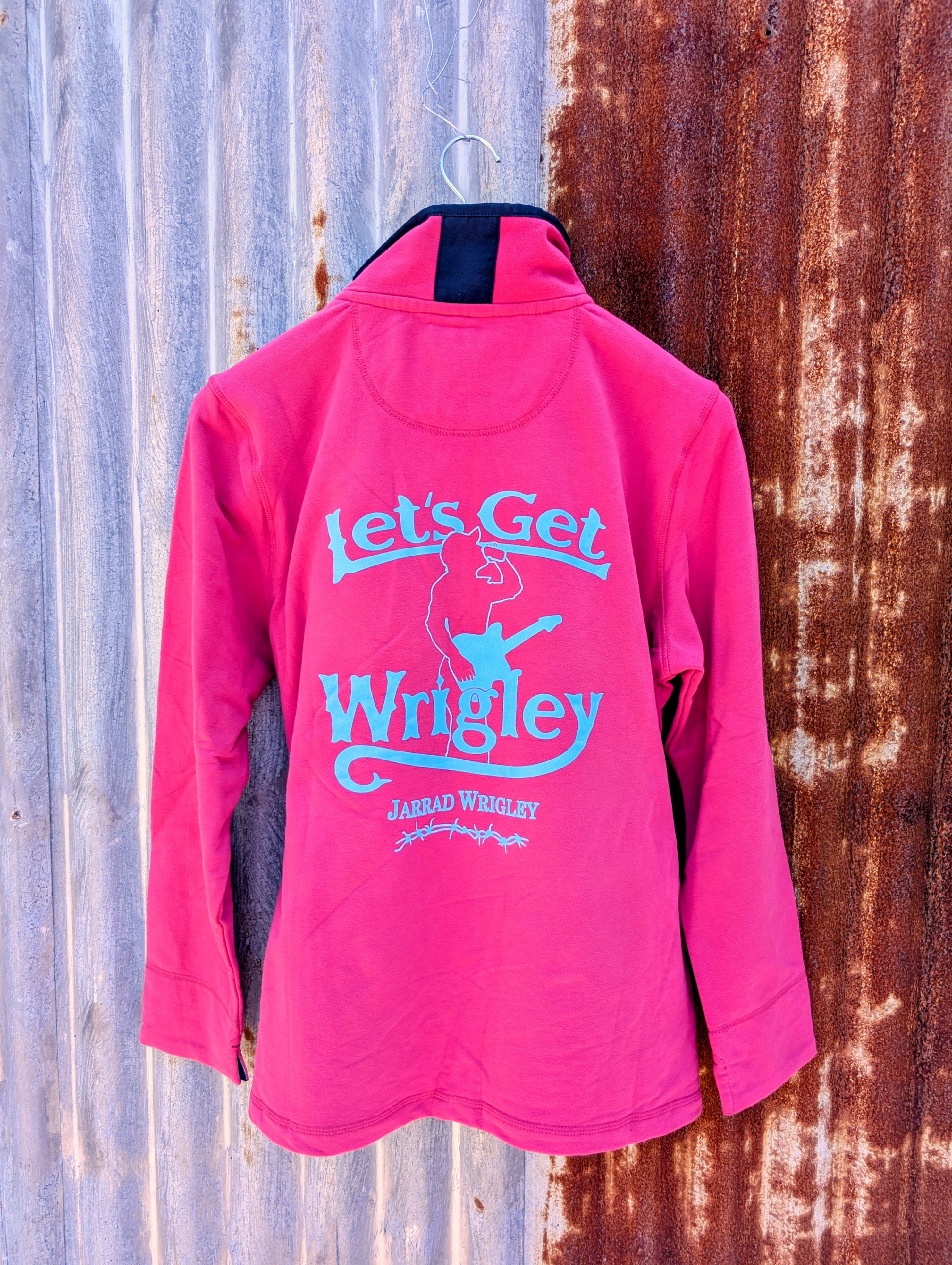 JW Female 1/4 Zip - Hot Pink