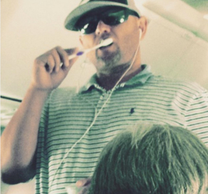 Worst flight passenger photos