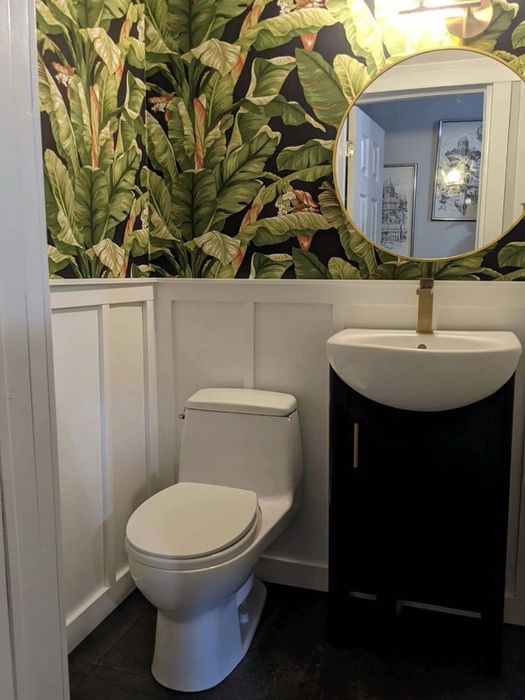 Custom Powder Room In Guelph 