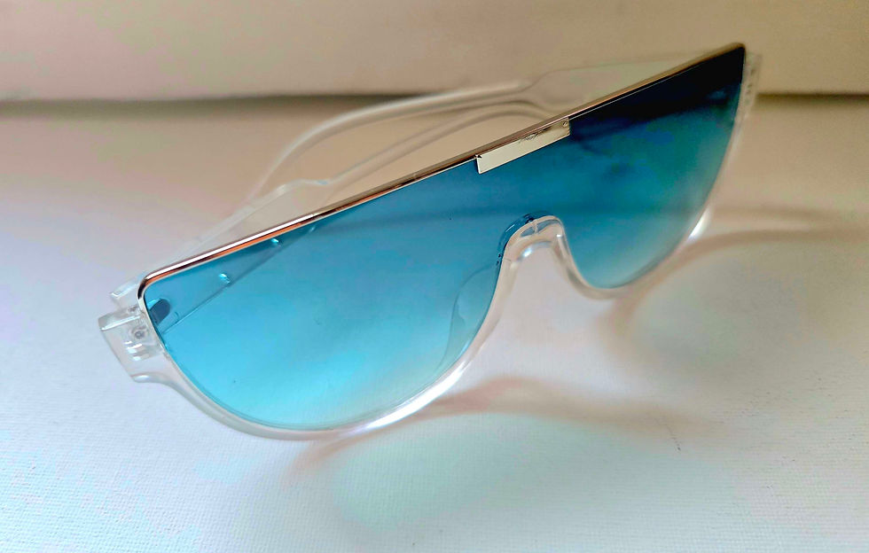 Thumbnail: Sporty Blue Sunglasses 