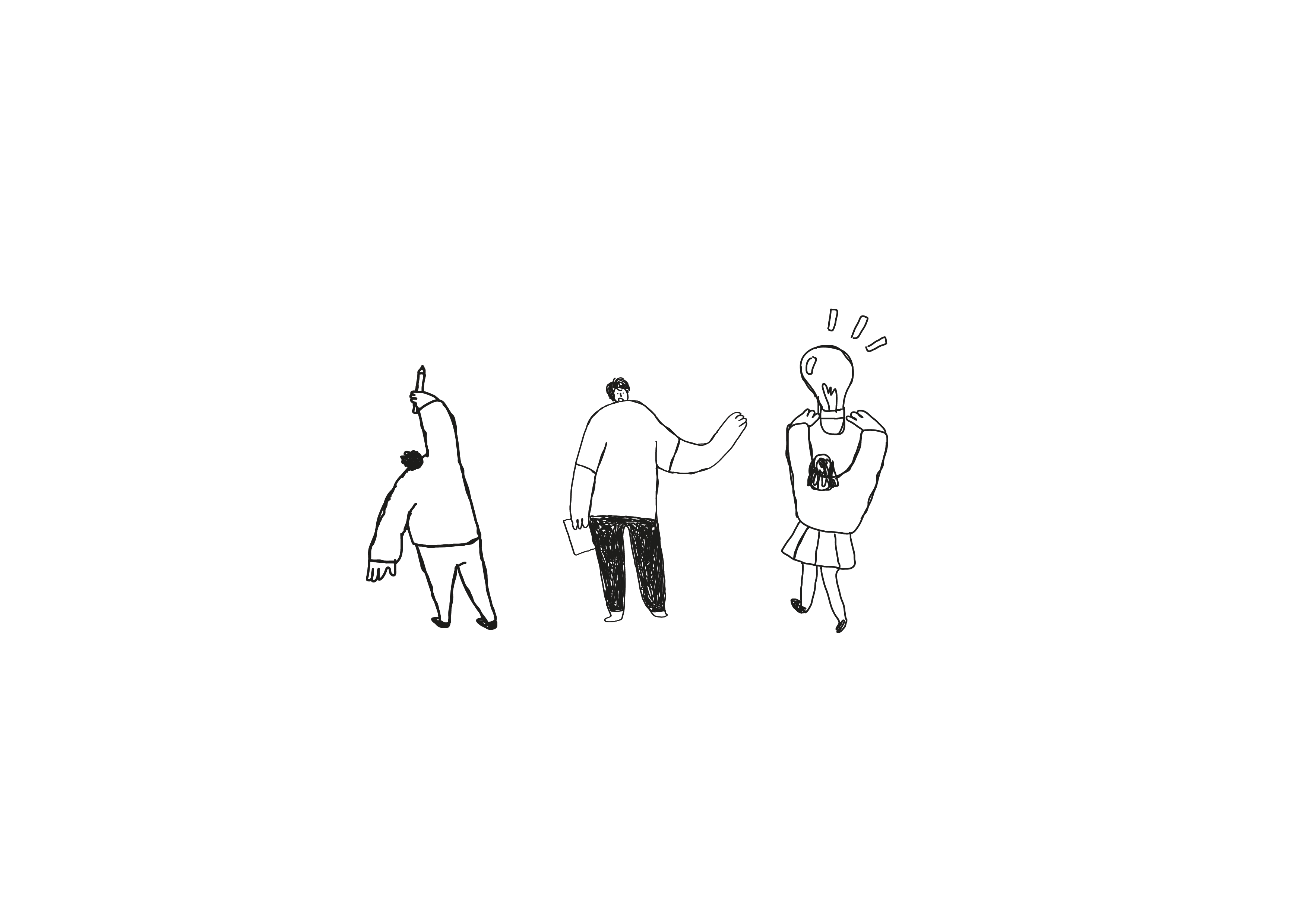 Illustration von Figuren 