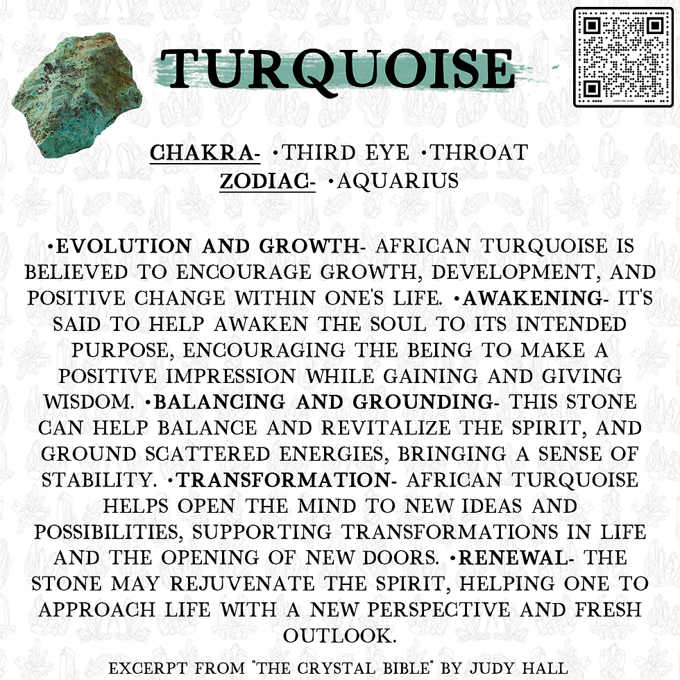 Thumbnail: Turquoise (African) - Tumbled Stone
