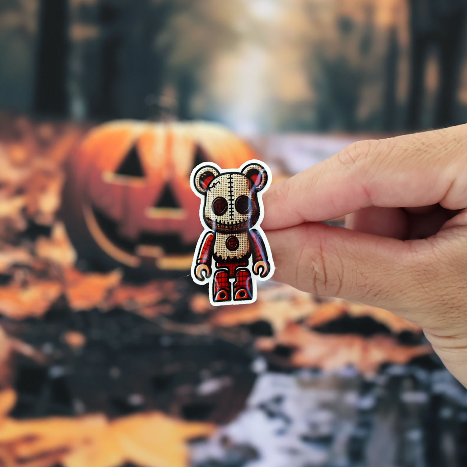 Trick-r-Treat Teddy Pin