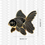 Thumbnail: Black Goldfish Sticker