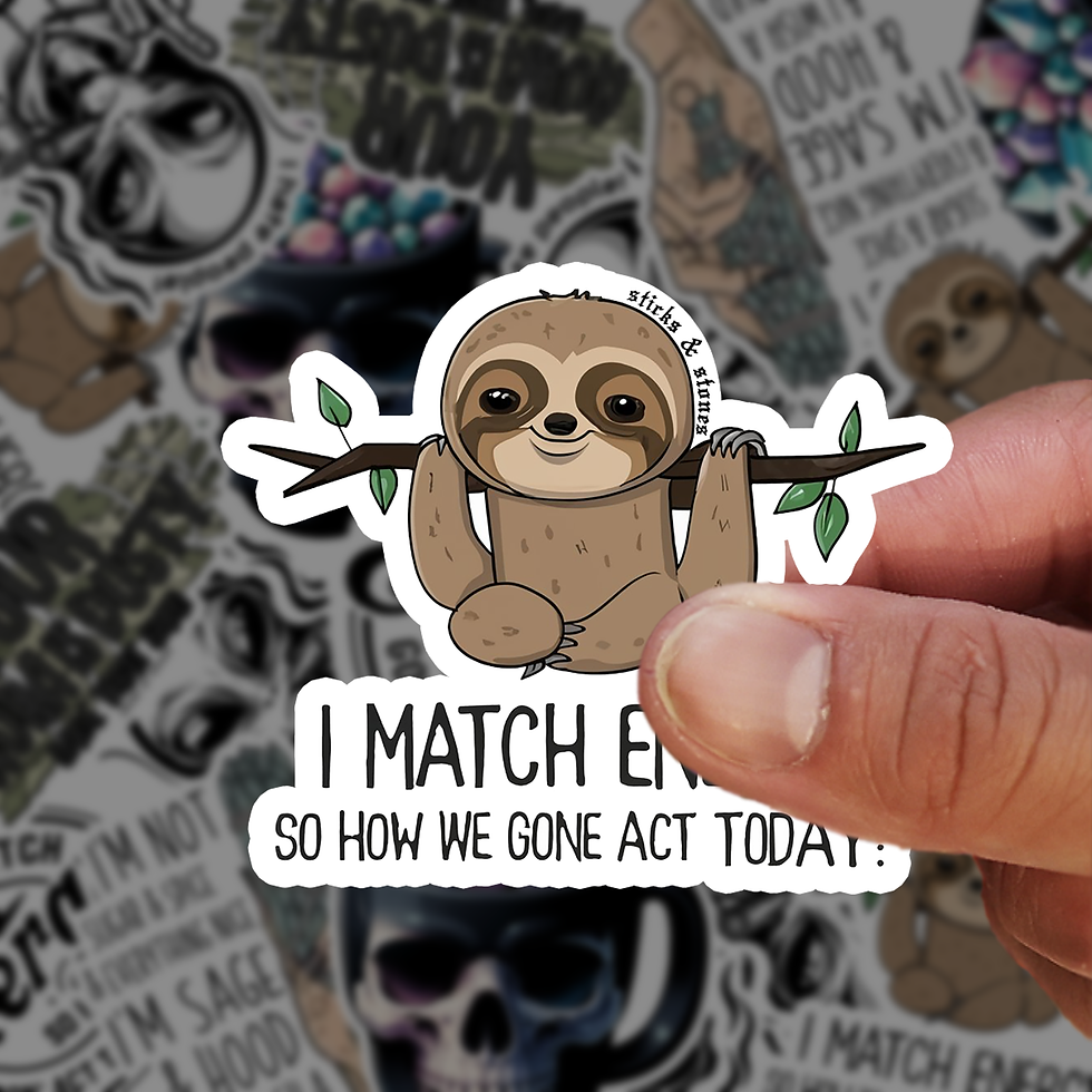 Thumbnail: I Match Energy Sticker