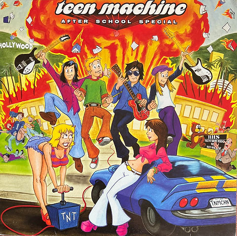 Teen Machine Vinyl | tikiyakiorchestra